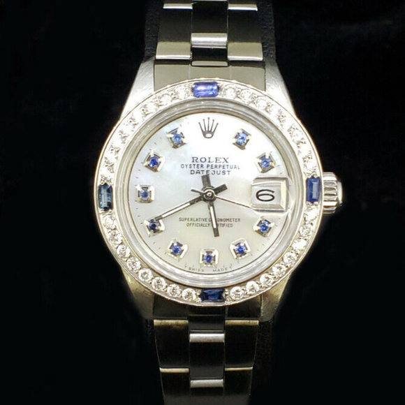Rolex Ladies Datejust Oyster Steel Diamond Dial main image 5